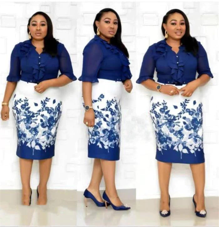 African Women's Dress Pretty Lady Elegant Dresses - melvincucci