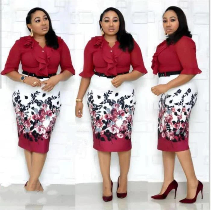 African Women's Dress Pretty Lady Elegant Dresses - melvincucci