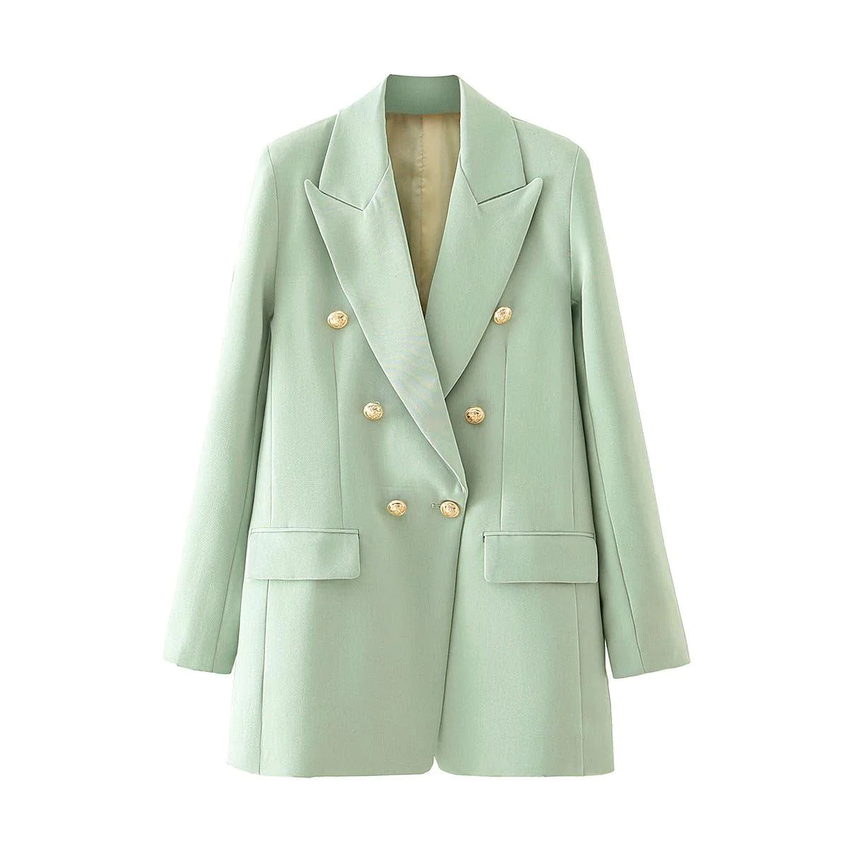 All-Match Slimming Loose Casual Double-Breasted Blazer Suit - melvincucci