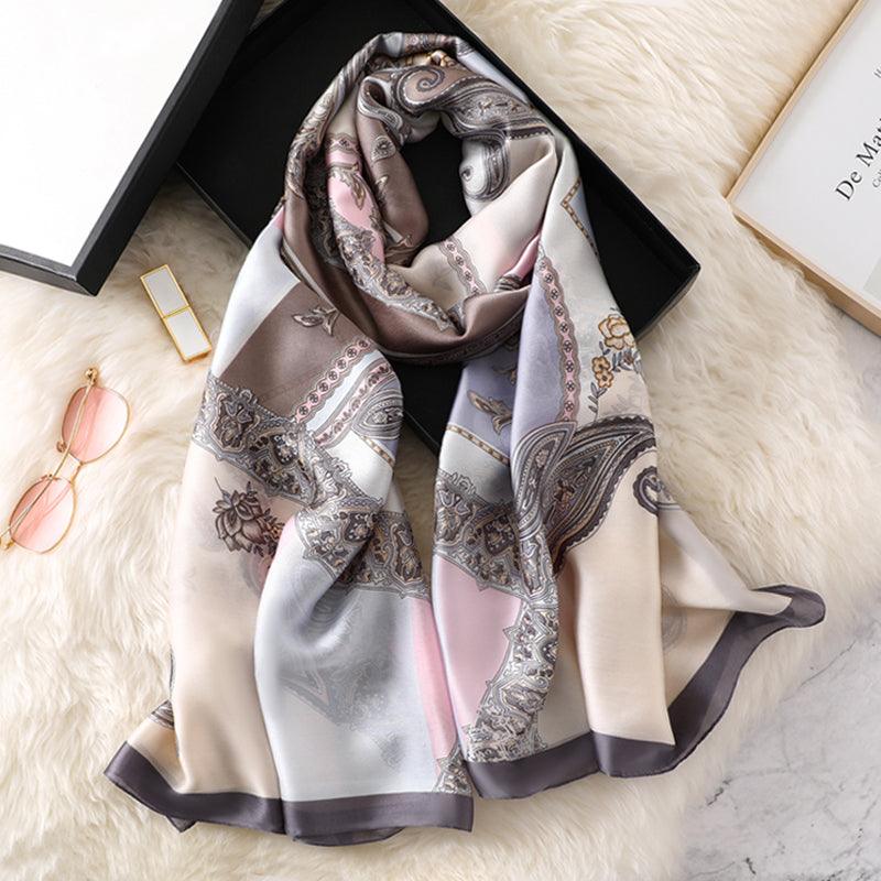 All-Match Spring, Autumn And Winter Silk Scarf Women Thin Scarf - melvincucci