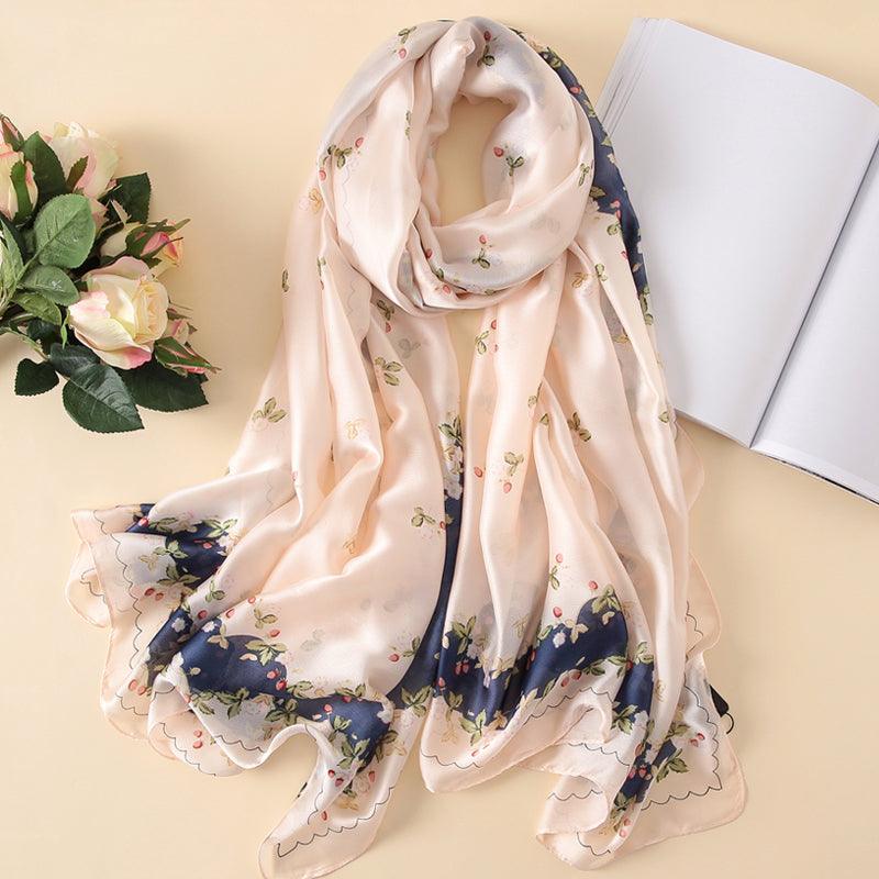 All-Match Spring, Autumn And Winter Silk Scarf Women Thin Scarf - melvincucci
