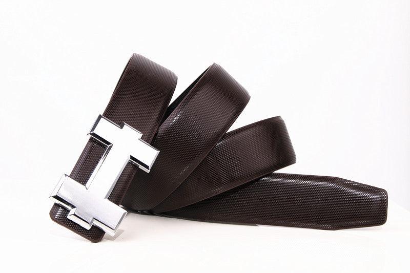 Alloy Automatic Buckle Belt Business Affairs Casual Decoration Mens Belts Luxury Brand 7 Color - melvincucci