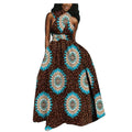 Amazon AliExpress Hot-Selling African Ethnic Cotton Batik Plus Size Dress - melvincucci