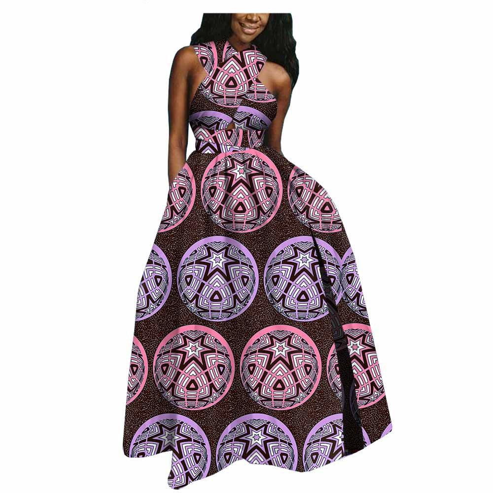 Amazon AliExpress Hot-Selling African Ethnic Cotton Batik Plus Size Dress - melvincucci