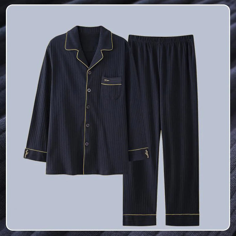 Antarctic Men Pyjamas Men Spring And Winter Long Sleeves - melvincucci