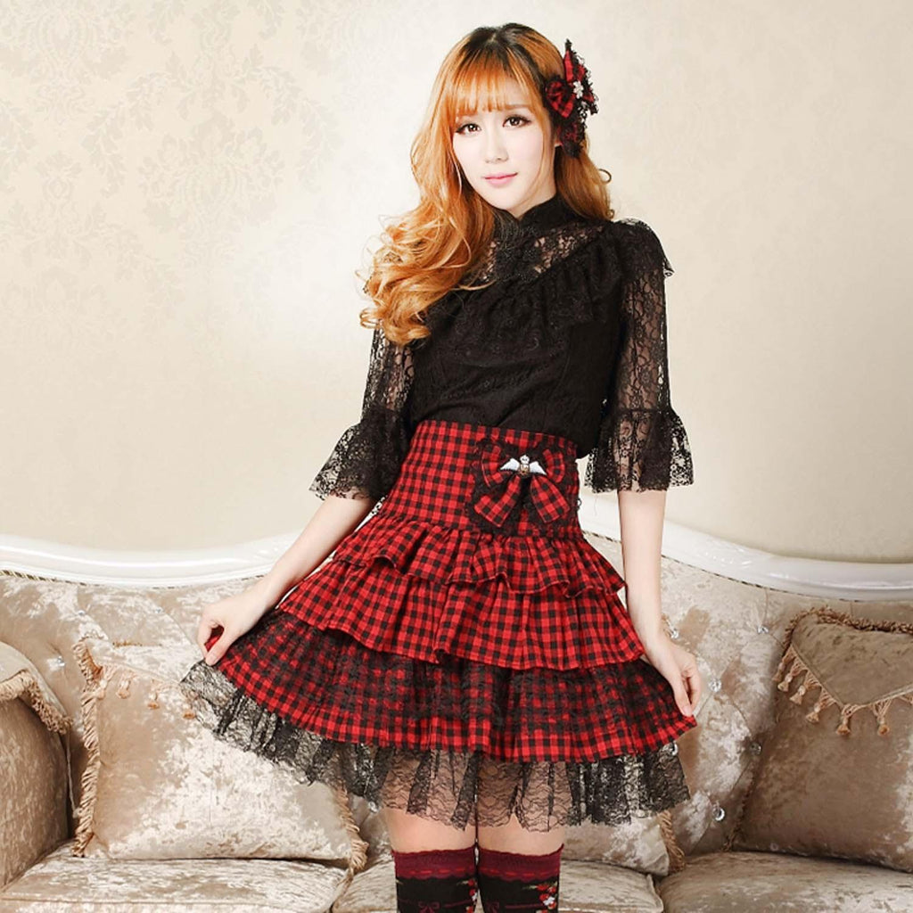 Anti-glare short skirt pants high waist was thin pettiskirt - melvincucci