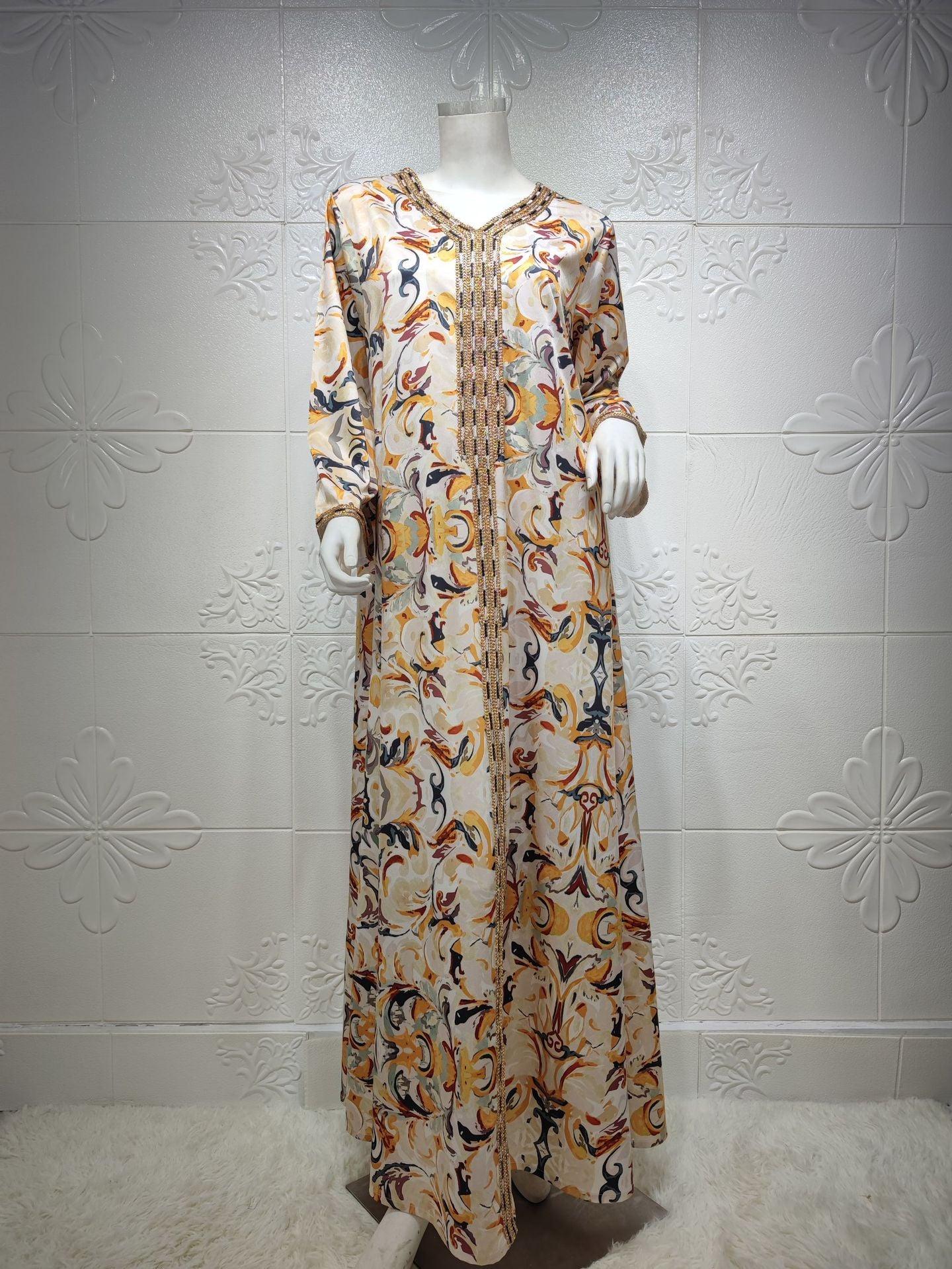 Arabian Robe Abaya Muslim Women's Dress - melvincucci