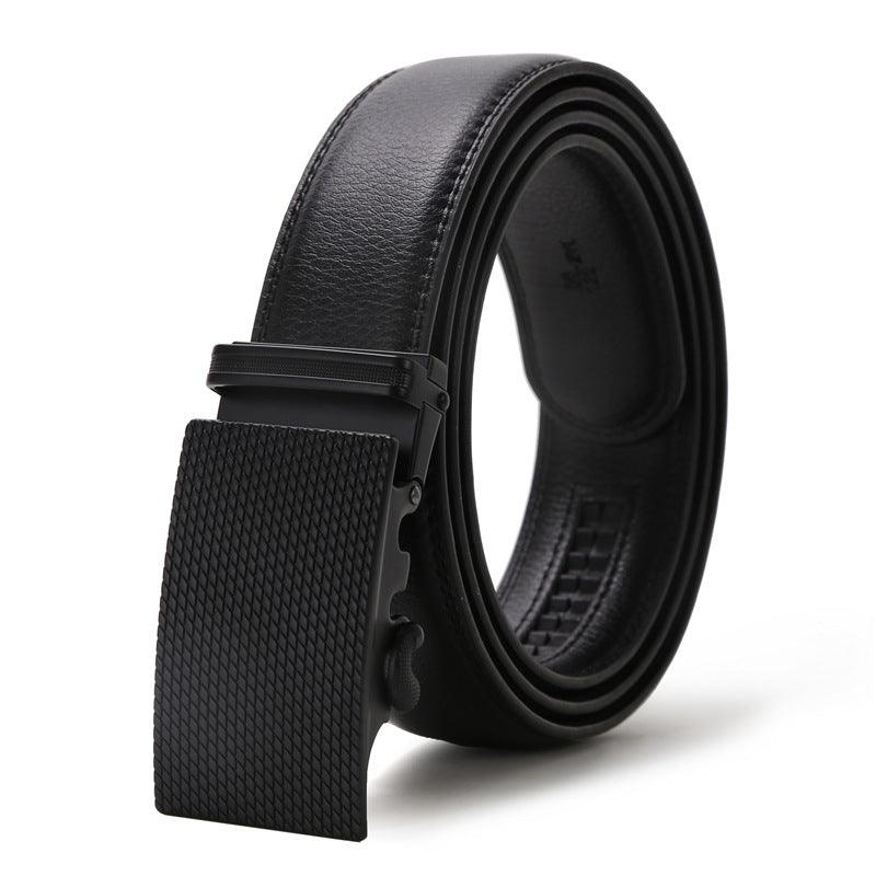 Automatic Buckle Belt Men's High-end Belt Belts Cost-effective Belt Men - melvincucci