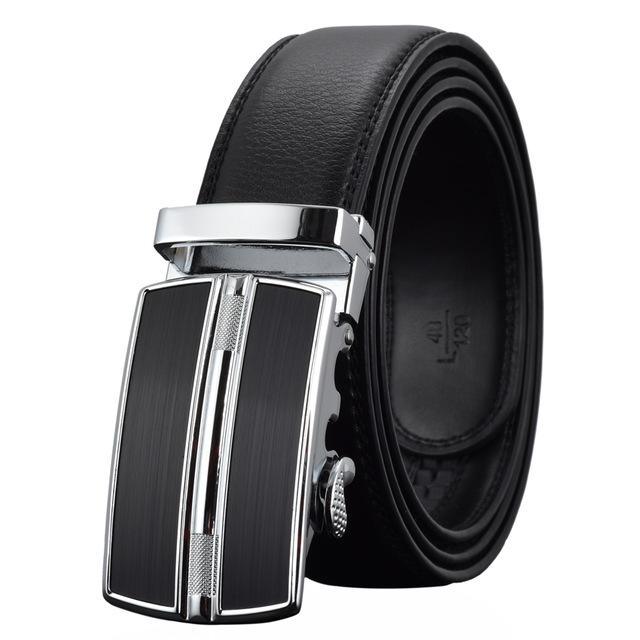 Automatic Buckle Leather Men Belt - melvincucci