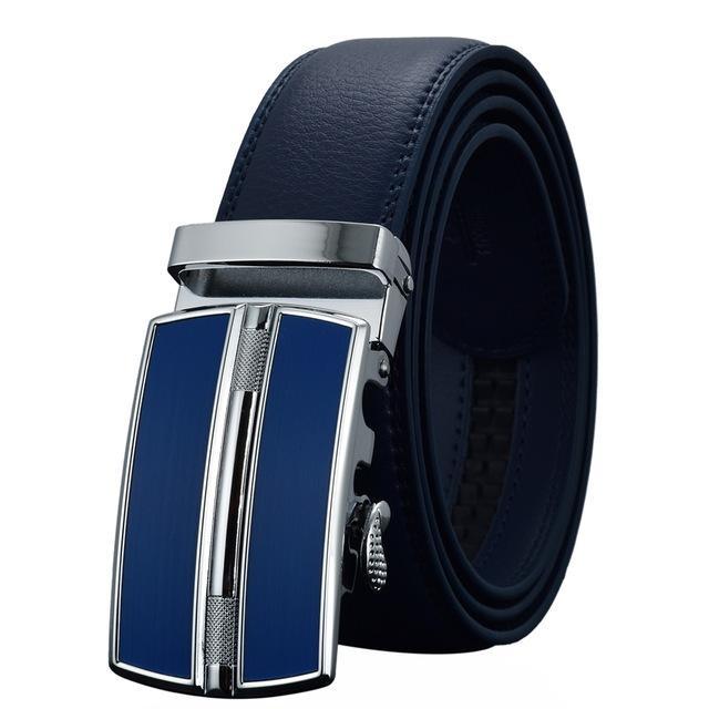Automatic Buckle Leather Men Belt - melvincucci