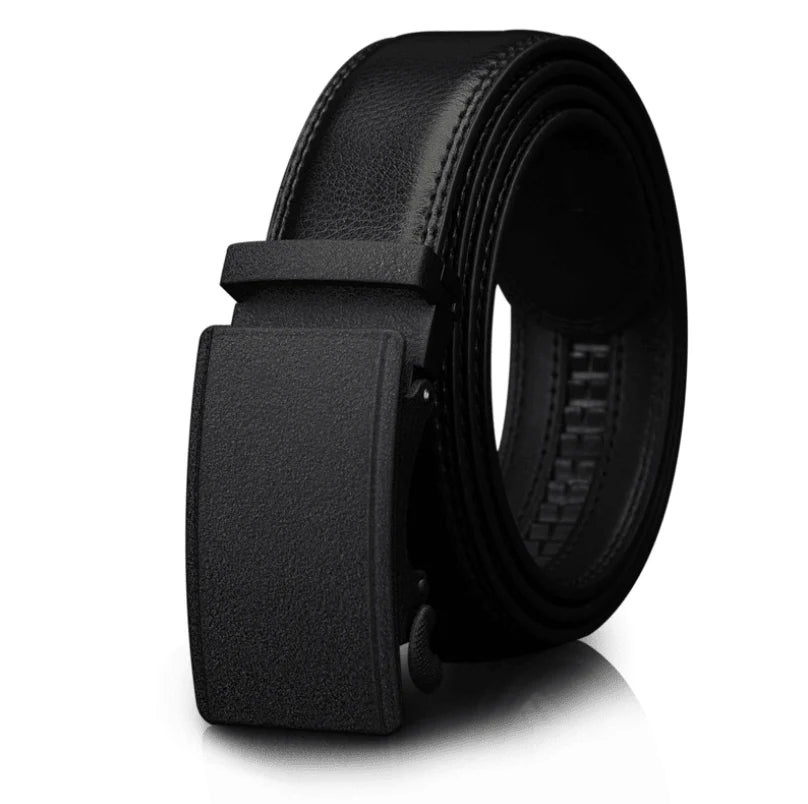 Automatic Buckle Two-layer Cowhide Belt Men - melvincucci
