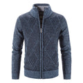 Autumn & Winter Men Sweater Jackets Cross-Line Zipper Slim Casual Cotton Male Coats - melvincucci