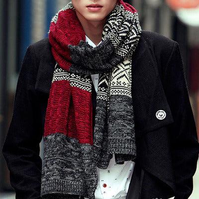 Autumn and winter new twist scarf - melvincucci