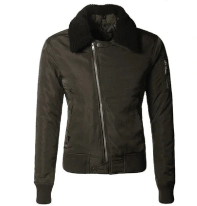 Autumn and winter new warm coats, trendy men's air force jacket, short slim bomber jacket - melvincucci
