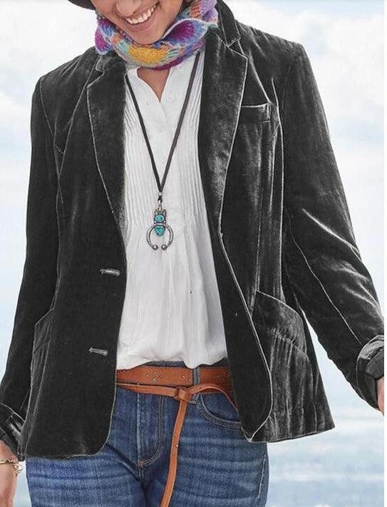 Autumn And Winter New Women Small Suit Jacket - melvincucci