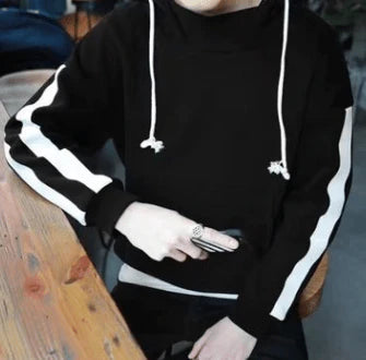 Autumn Casual Slim Men Hooded Jacket Coat Hoodies Sweatshirt - melvincucci