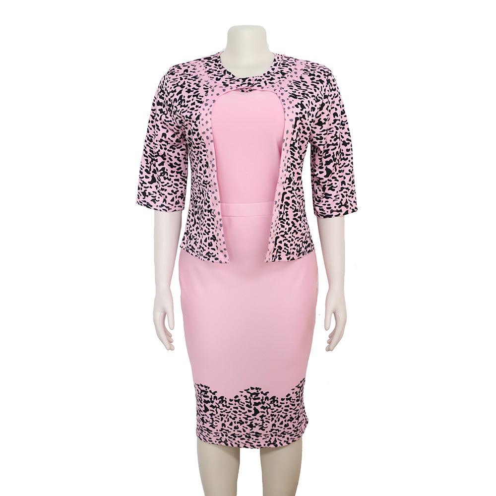 Autumn New Large African Women's Dress Set - melvincucci