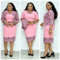 Autumn New Large African Women's Dress Set - melvincucci