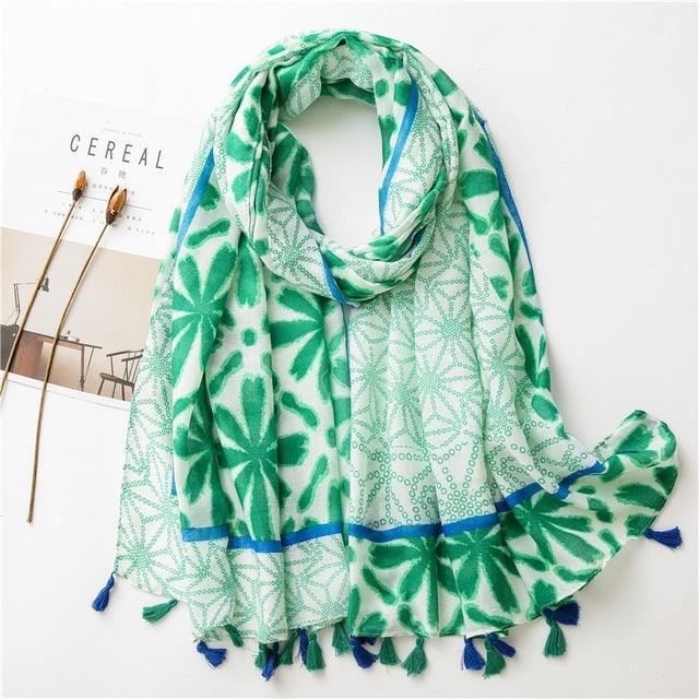 Autumn Scarf for Women Female Scarves Triangle - melvincucci