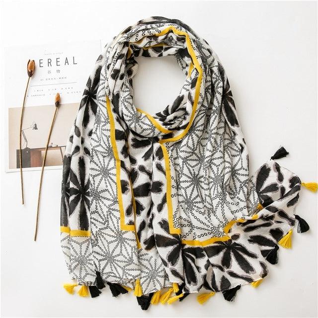 Autumn Scarf for Women Female Scarves Triangle - melvincucci