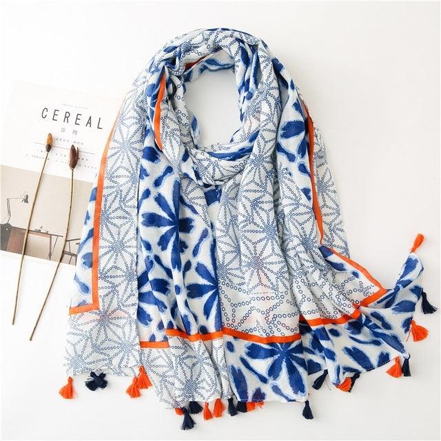 Autumn Scarf for Women Female Scarves Triangle - melvincucci