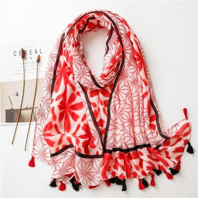 Autumn Scarf for Women Female Scarves Triangle - melvincucci