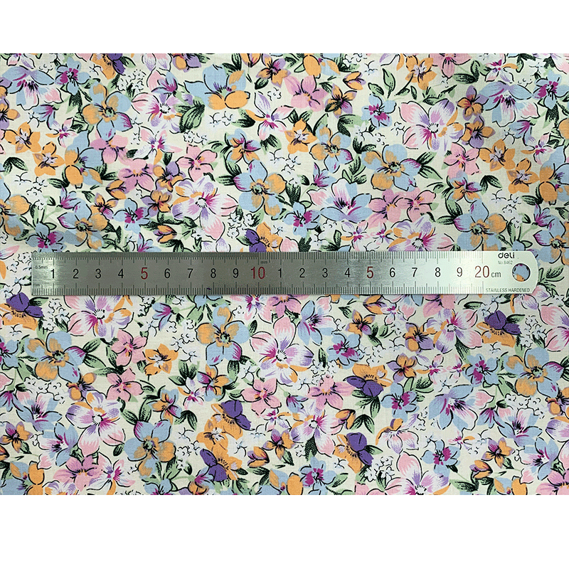 Women's Fashion Cotton Small Floral Fabric - melvincucci