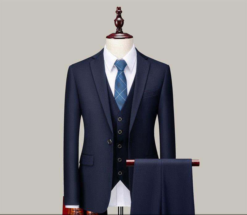 Men's Three-piece Suits For Groomsmen - melvincucci