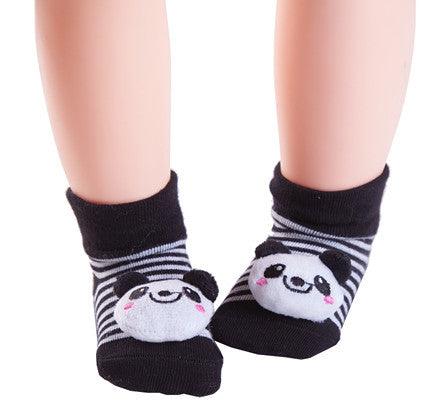 Cute Baby Animal Doll Baby Three-dimensional Socks - melvincucci