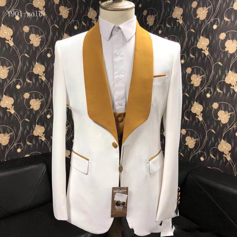 Fashion And Simple Men's Suit Three-piece Suit - melvincucci