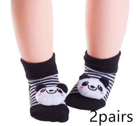 Cute Baby Animal Doll Baby Three-dimensional Socks - melvincucci