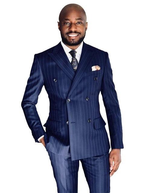 Men's One Button Three Piece Formal Suit - melvincucci