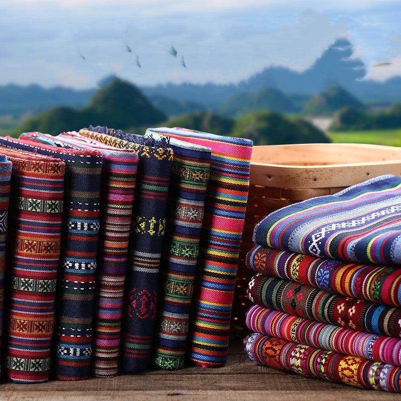 Curtain Linen Jacquard Fabric - melvincucci
