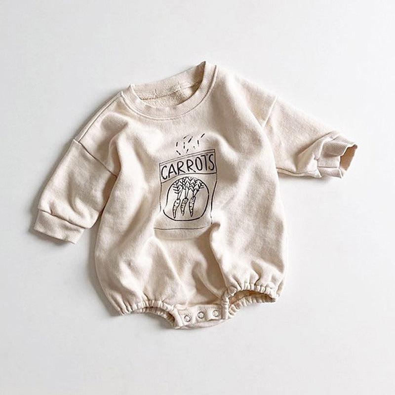 Baby Soft And Comfortable Skin-friendly Printed Romper - melvincucci