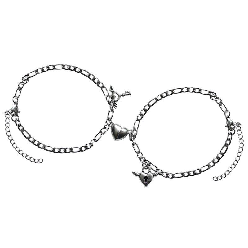 Couple Bracelet Niche Design, Simple Heart-shaped - melvincucci