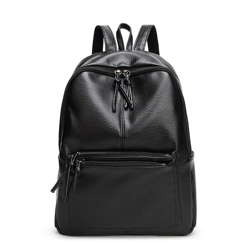 Backpack Bags For Women Bag Bagpack Leather Girls Simple - melvincucci