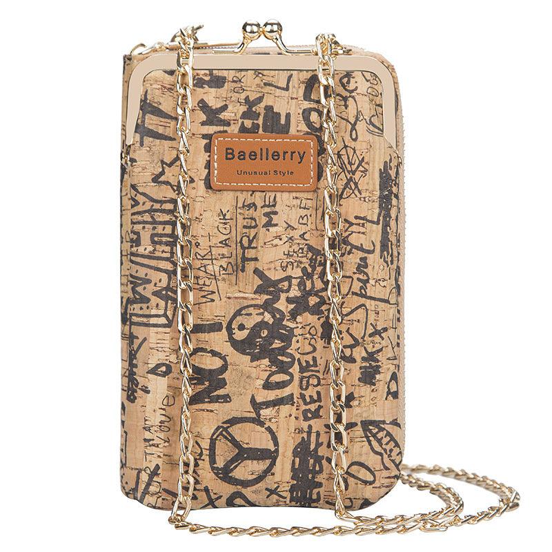Baellerry cork long wallet for women - melvincucci