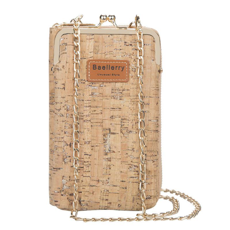 Baellerry cork long wallet for women - melvincucci