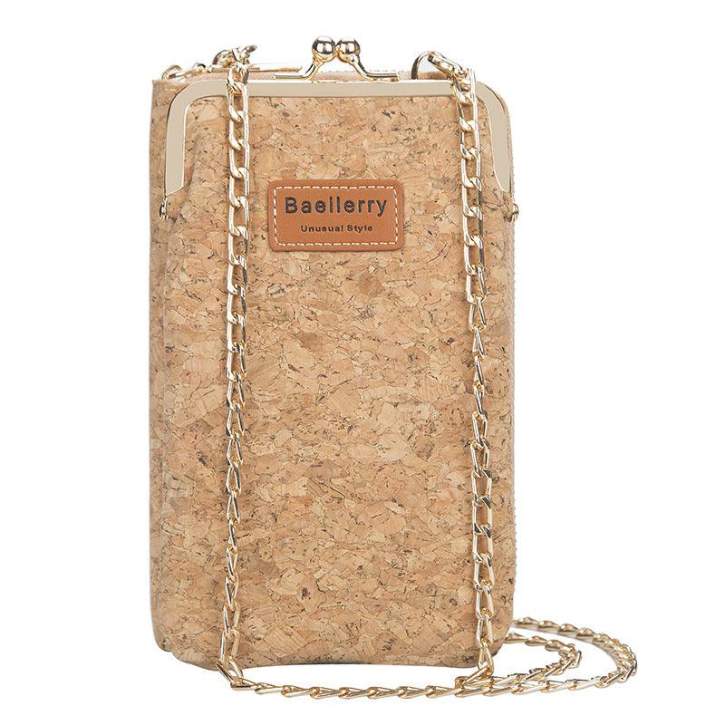 Baellerry cork long wallet for women - melvincucci