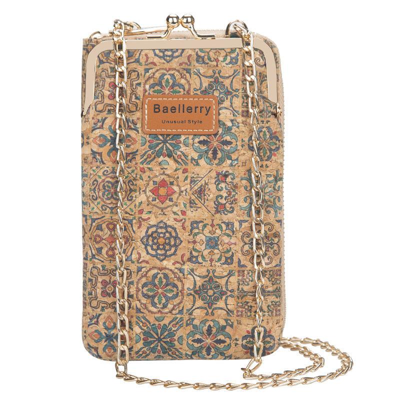 Baellerry cork long wallet for women - melvincucci