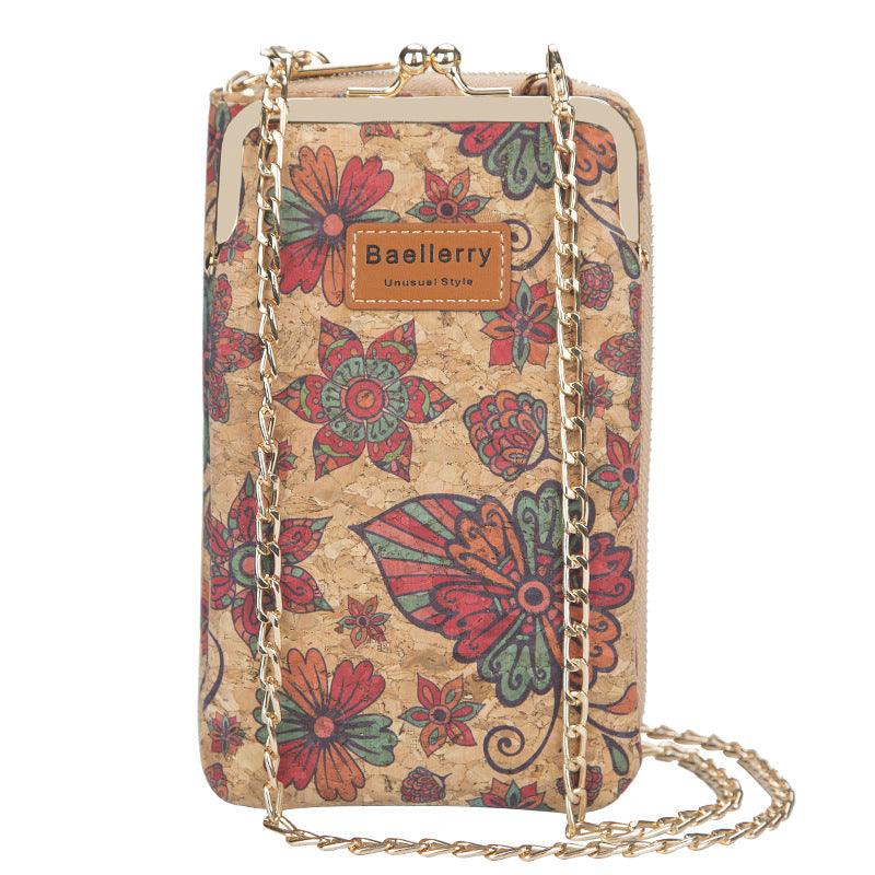 Baellerry cork long wallet for women - melvincucci