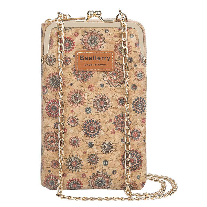 Baellerry cork long wallet for women - melvincucci