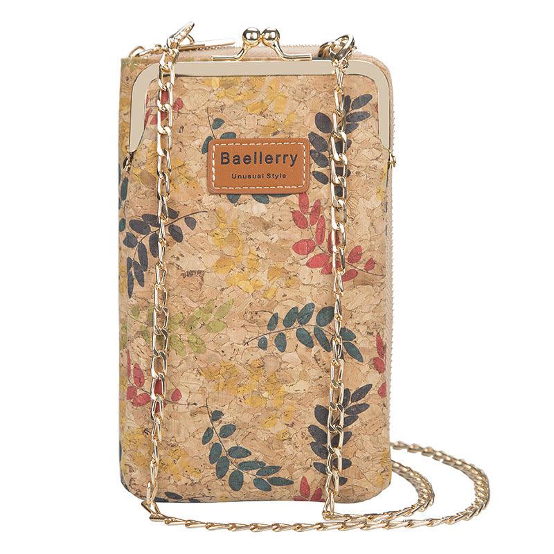 Baellerry cork long wallet for women - melvincucci