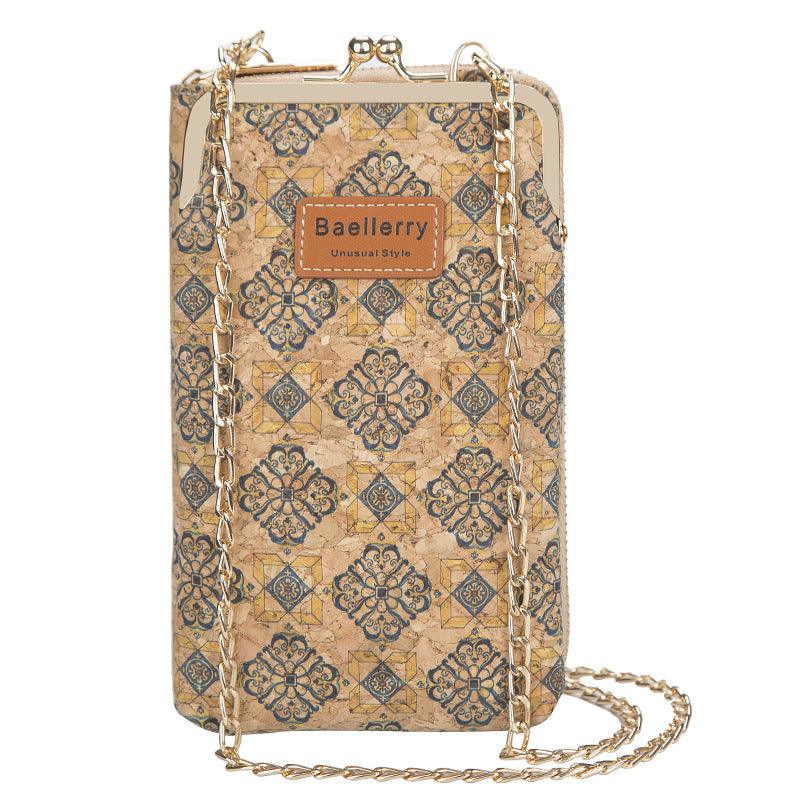 Baellerry cork long wallet for women - melvincucci
