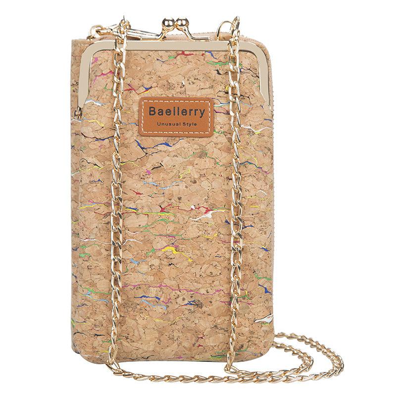 Baellerry cork long wallet for women - melvincucci