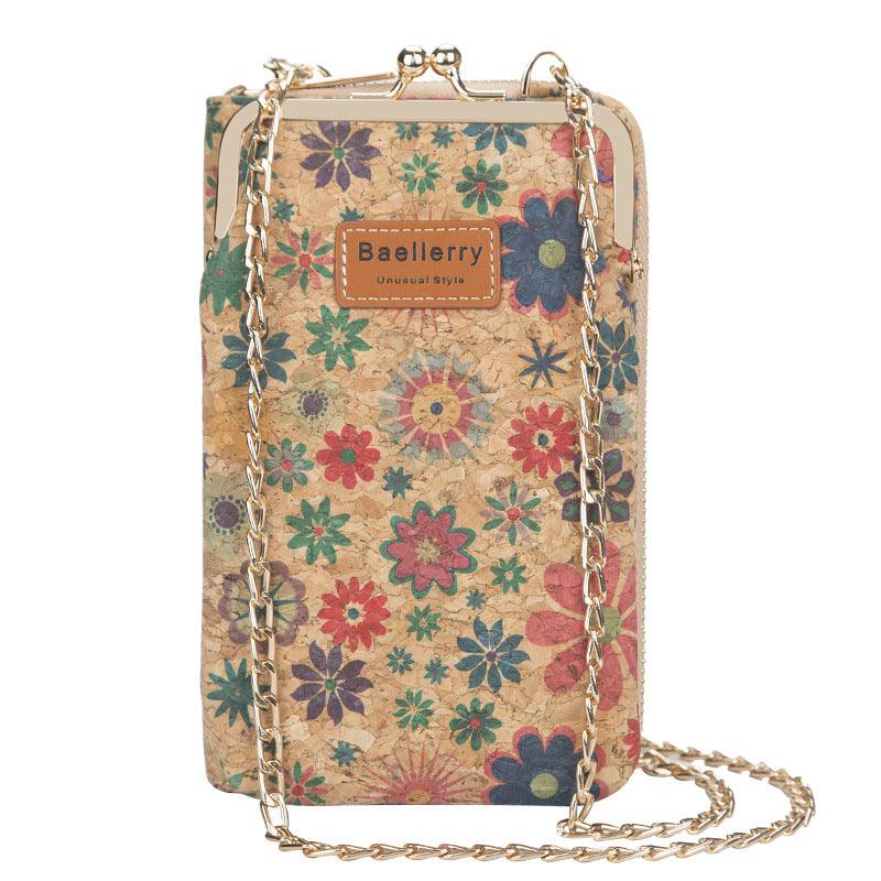 Baellerry cork long wallet for women - melvincucci