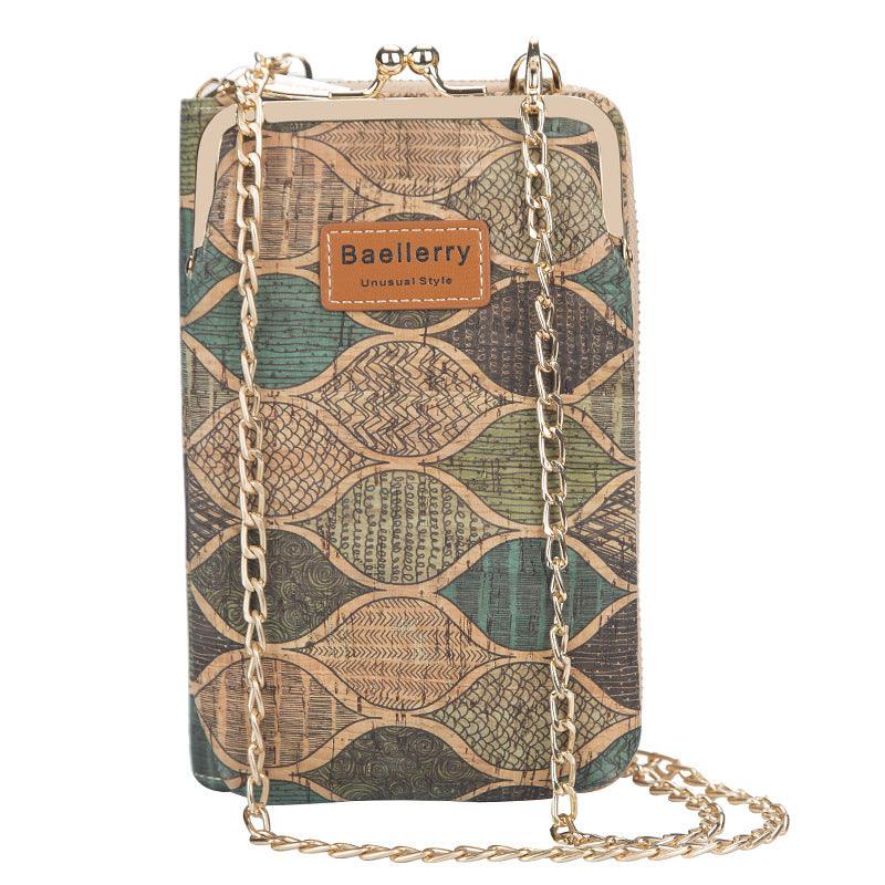 Baellerry cork long wallet for women - melvincucci
