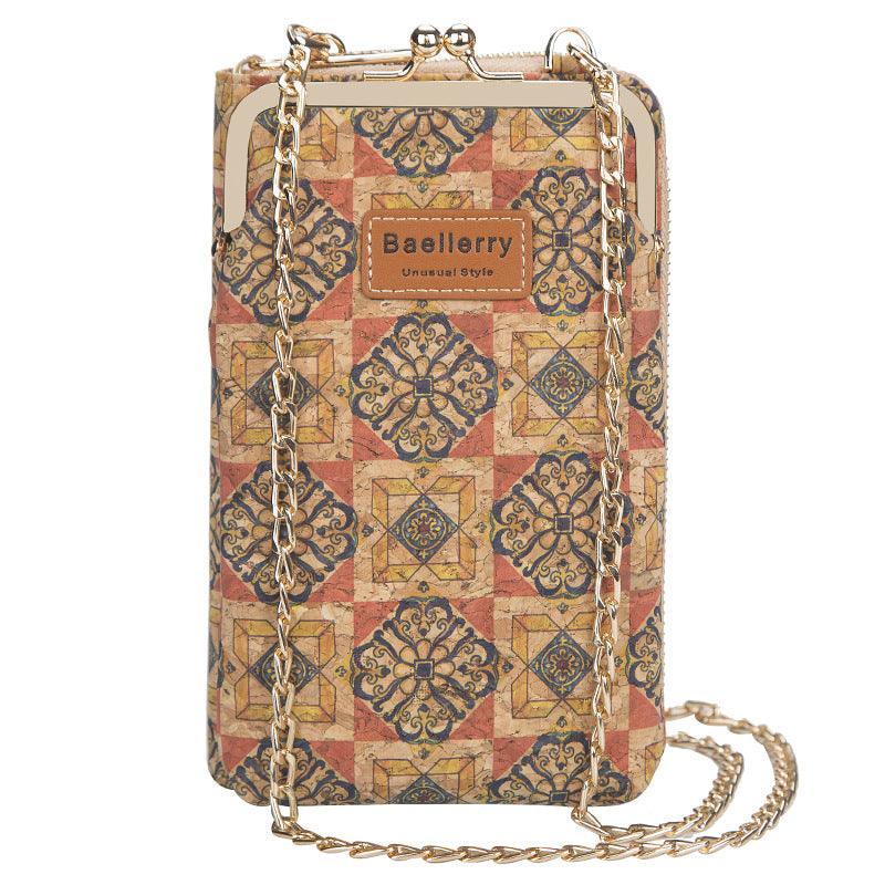 Baellerry cork long wallet for women - melvincucci