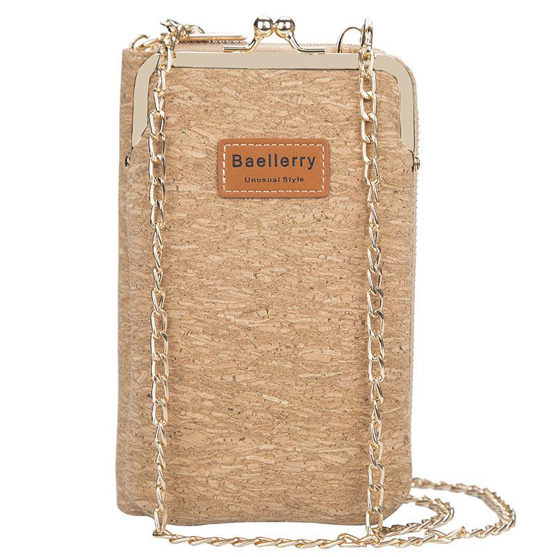 Baellerry cork long wallet for women - melvincucci