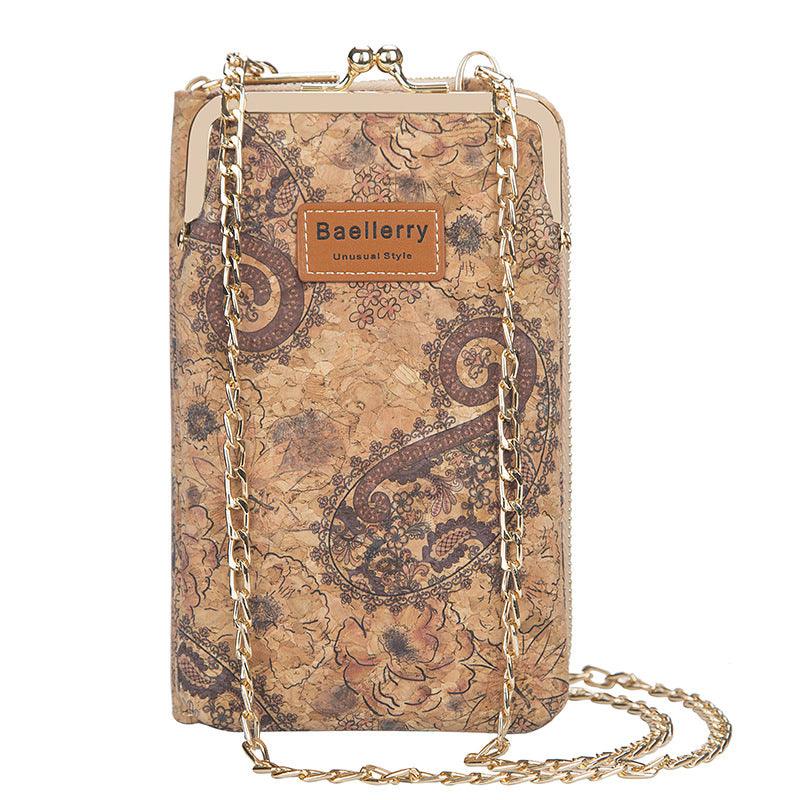 Baellerry cork long wallet for women - melvincucci